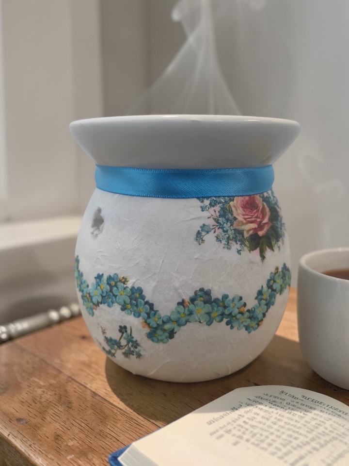 Forget me not Wax Melt Burner Gift set