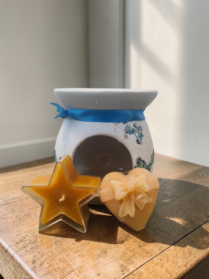 Forget me not Wax Melt Burner Gift set