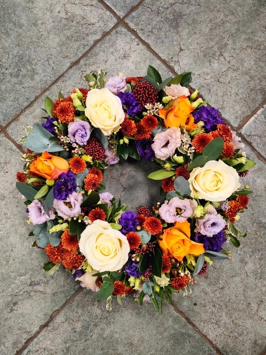 Harvest Glow   Autumn Wreath