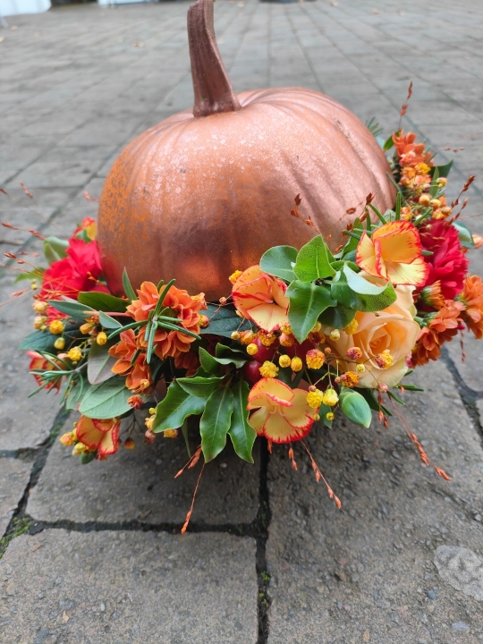 Harvest Pumpkin Arrangement