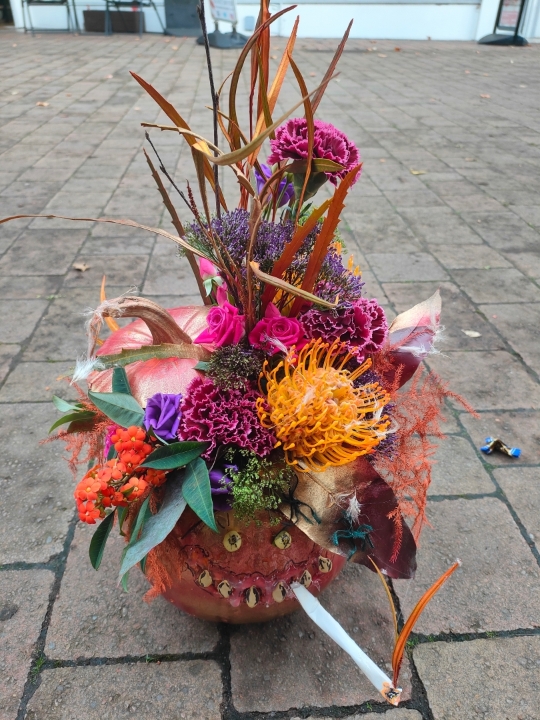 Harvest Pumpkin Arrangement