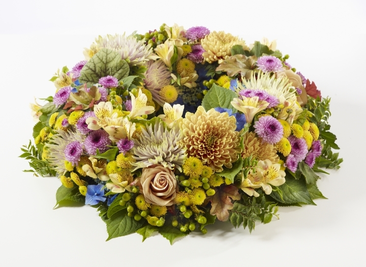 Peach & Blush Remembrance Wreath