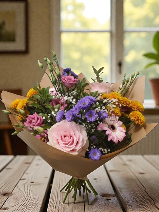 Soft Meadow Hand Tied