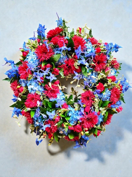 Summer Remembrance Wreath