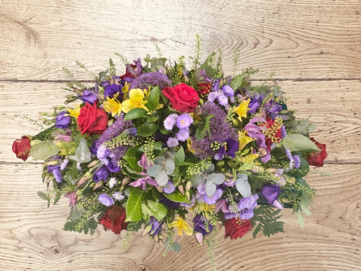 Woodland Casket Spray