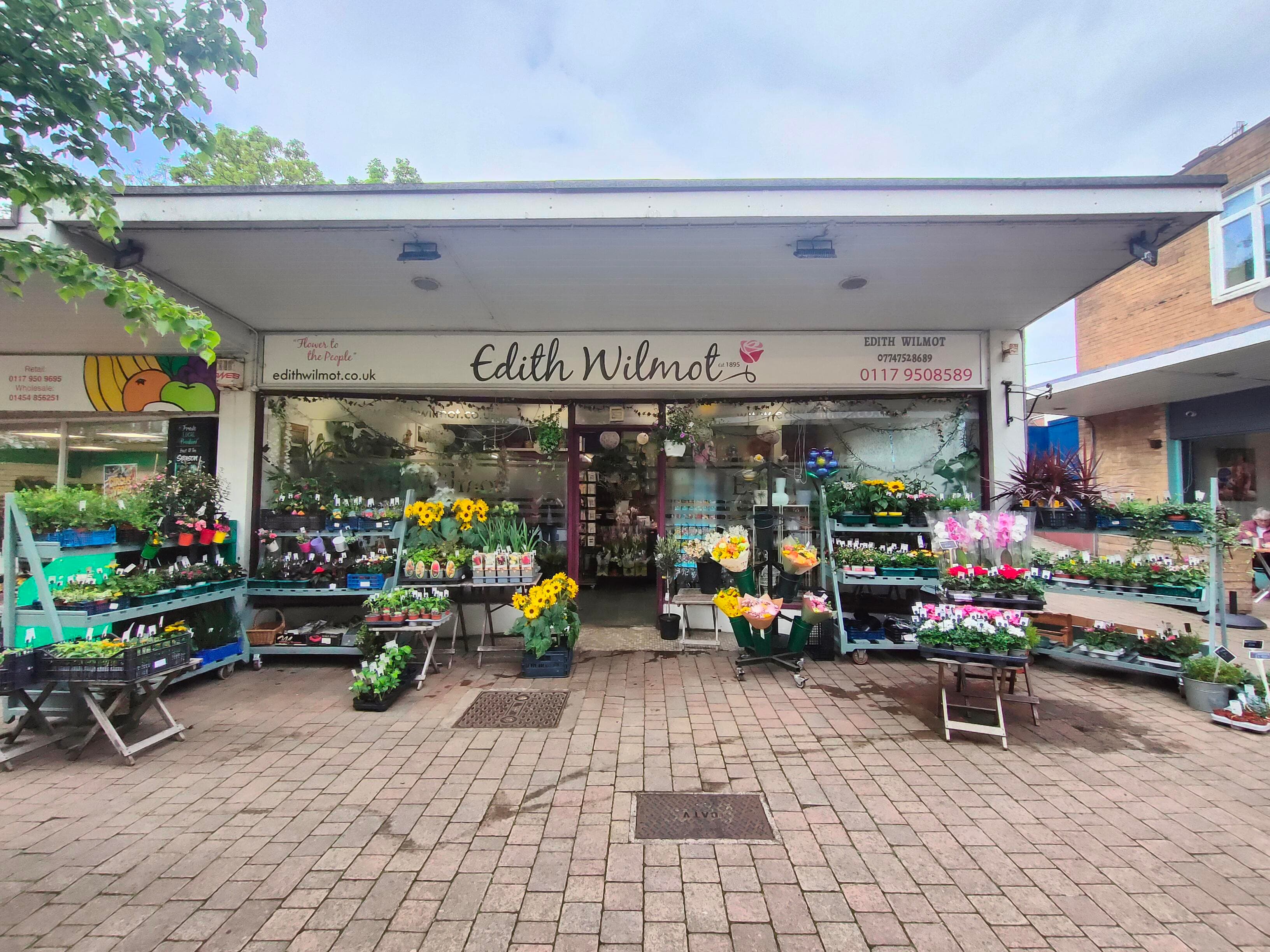 Edith Wilmot Florist shop front